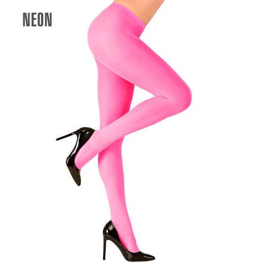 Neon Pink Pantyhose 40 Den