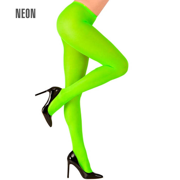 Neon Green Pantyhose 40 Den
