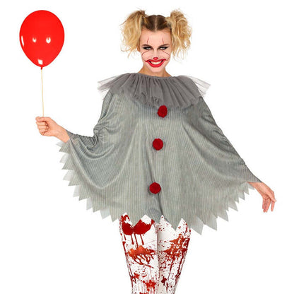 Horror Clown  Poncho 