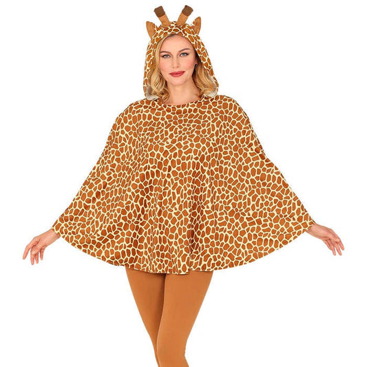 Giraffe  Hooded Poncho 