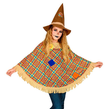 Scarecrow  Poncho, Hat 