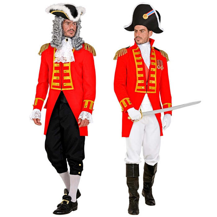 Red Parade Coat For Man