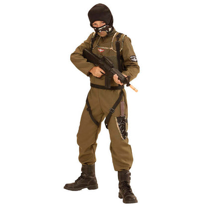 Special Forces Parachuter  Overalls, Vest, Hood 