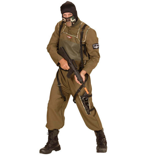 Special Forces Parachuter  Overalls, Vest, Hood 