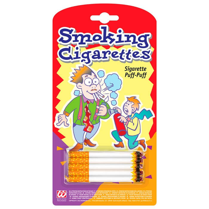 Set Of 5 Smoking Cigarettes