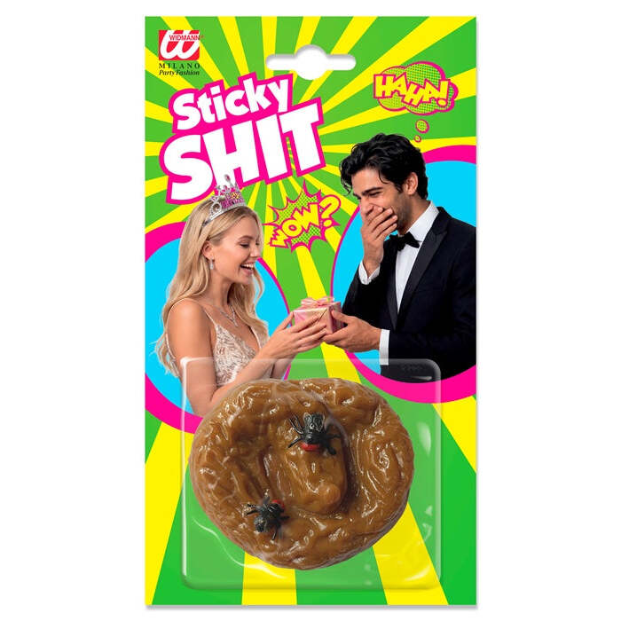 Sticky Shit  With Flies 