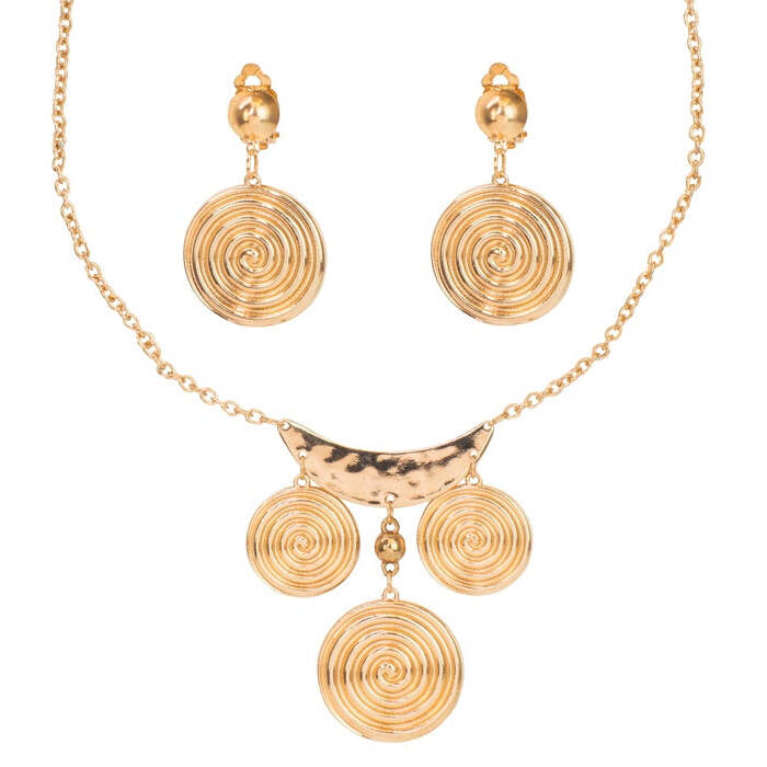 Roman Lady Set  Necklace, Earrings 