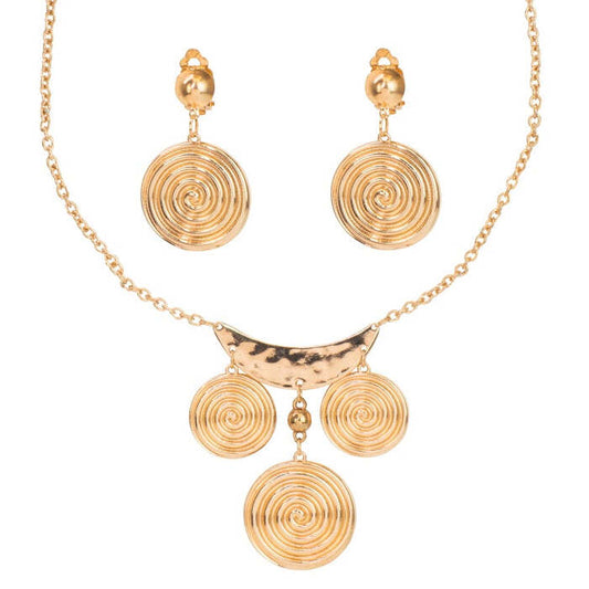 Roman Lady Set  Necklace, Earrings 