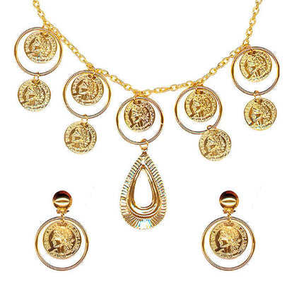 Gipsy Set  Necklace, Earrings 