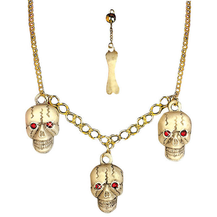 Grim Reaper Set  Necklace, Earring 