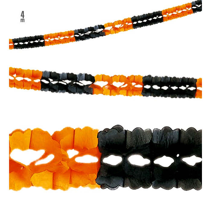 Halloween Boa Garland 4 M