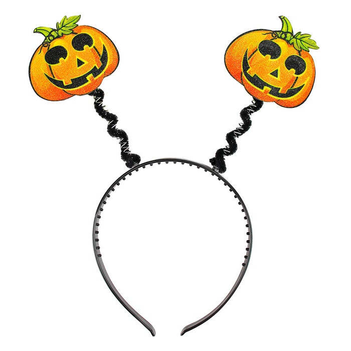 Reflective Pumpkin Head Bopper