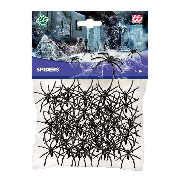 Set Of 50 Spiders