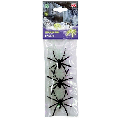 6 Spiders Glow In The Dark And Black Ass.