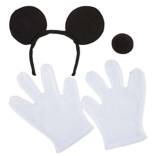 Mouse Dress-Up Set  Ears, Nose, Gloves 
