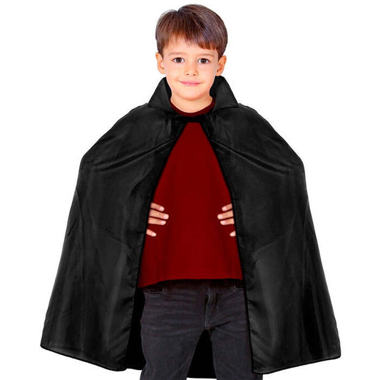 Child Size Black Cape 100 Cm