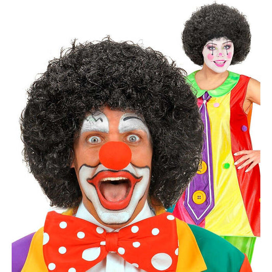 Black Clown Wig In Polybag
