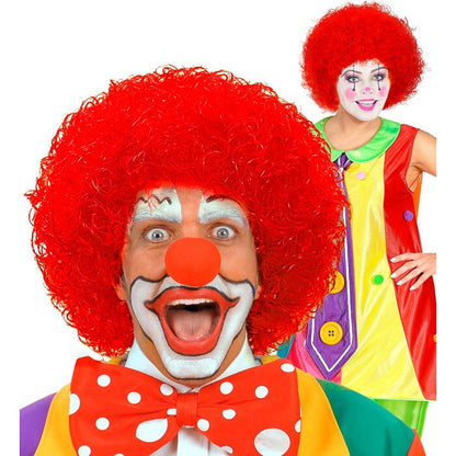 Red Clown Wig In Polybag