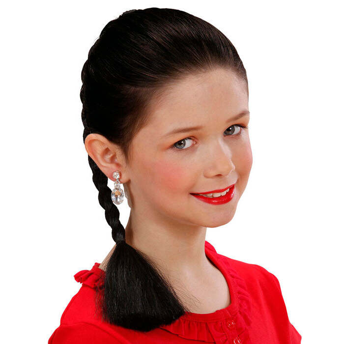 Black Plait Hair Extension