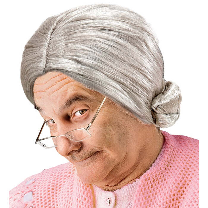 Grandmother Wig In Polybag