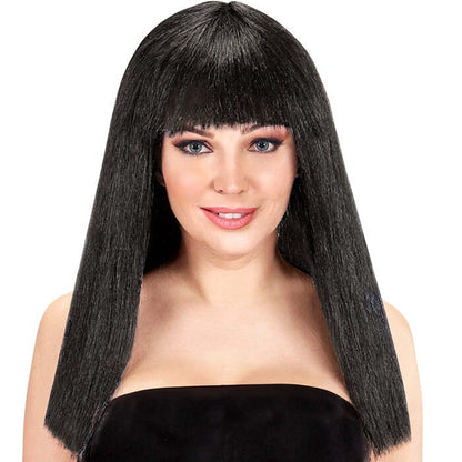 Black Fanny Wig In Polybag