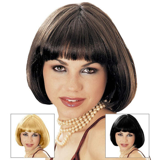 Valentina Wig In Polybag - 3 Colors Ass.: Blonde, Black, Brown