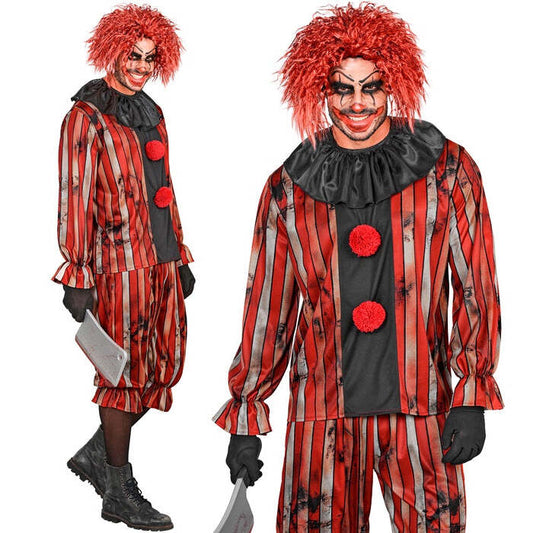 Wicked Clown  Coat With Ruff, Pants 