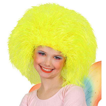 Fairy Wig Neon Yellow - In Polybag