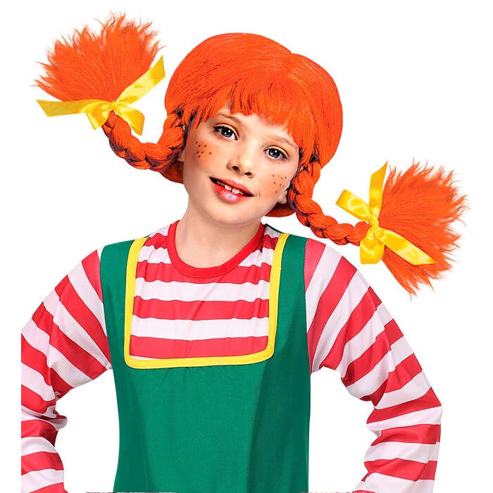Playful Girl Wig With Bendable Plaits - In Polybag