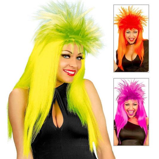 Punkadelic Wig Neon - In Polybag- 3 Color Combinations Ass.