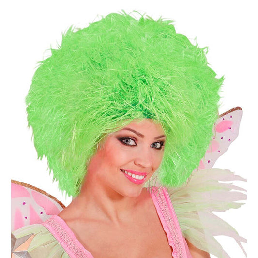 Fairy Wig Neon Green - In Polybag