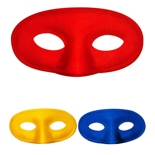 Masquerade Eyemask 3 Color Ass.:6 Red, 3 Blue, 3 Yellow