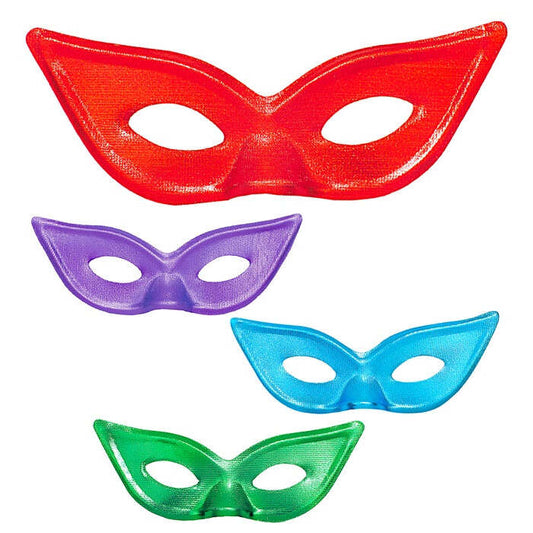 Papillon Eyemask 4 Colors Ass.: Metallic Red, Green, Blue, Lilac