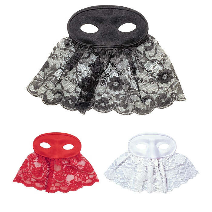 Veiled Carmen Eyemask 3 Colors Ass.: Black, Red, White