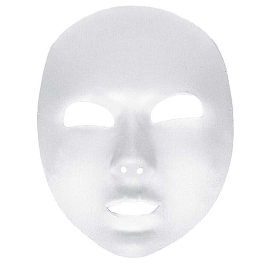 White Fabric Mask