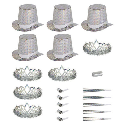 Holographic Diamond Las Vegas Party Kit