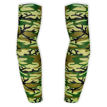 Pair Of Camouflage Tattoo Sleeves