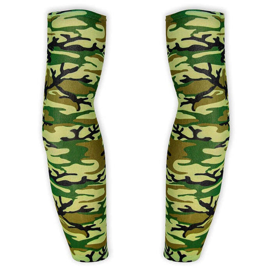 Pair Of Camouflage Tattoo Sleeves