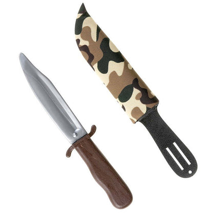 Dagger With Camouflage Scabbard - 28 Cm