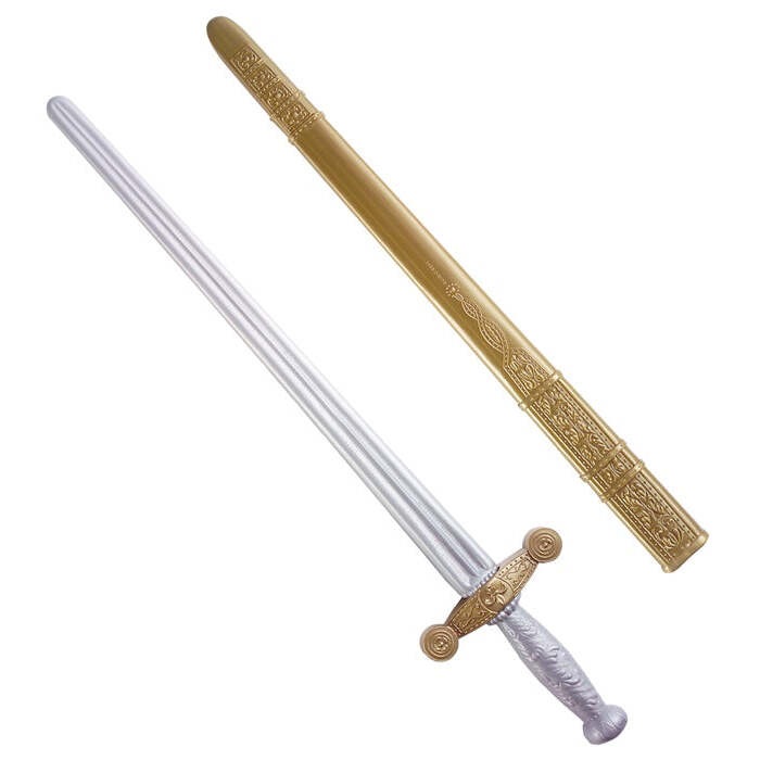 Knight Sword With Scabbard 75 Cm