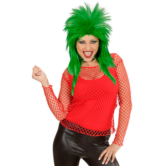 Fishnet Shirt Red