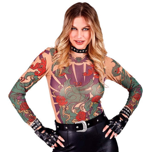 Angel Wings Tattoo Shirt Natural Look