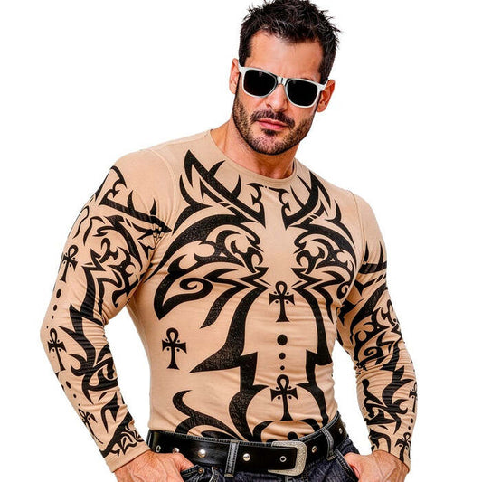 Tribal Tattoo Shirt Natural Look