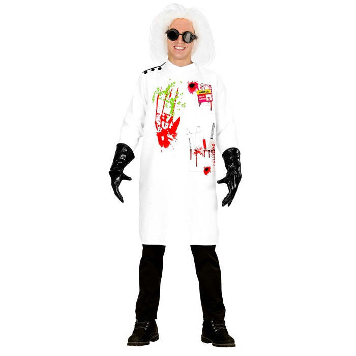 Mad Scientist  Lab Coat, Gloves 