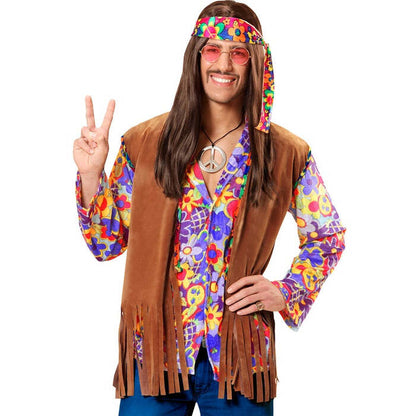 Hippie  Vest With Headband 