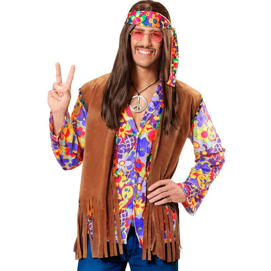 Hippie  Vest With Headband 