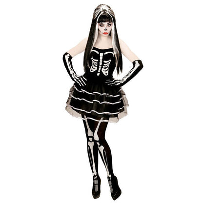 Skeleton  Dress, Gloves 