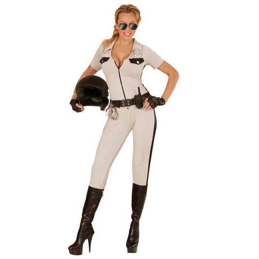 California Highway Patrol Officer  Overalls, Belt, Fingerless Gloves 