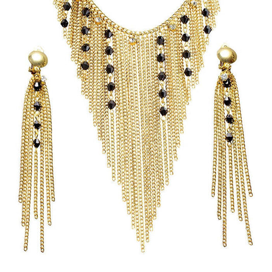 Nefertiti Necklace & Earrings Set