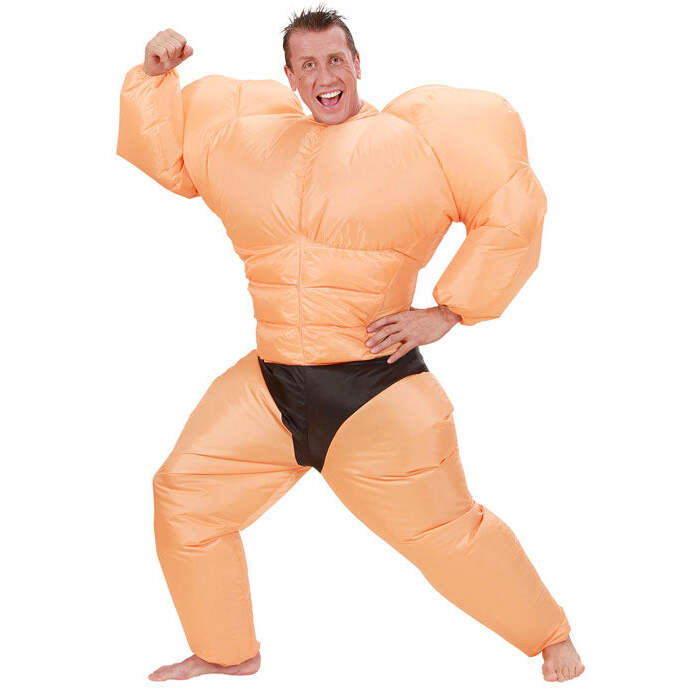Bodybuilder  Airblown Inflatable Costume 
